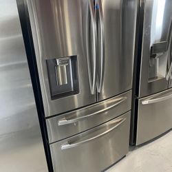 Stainless Steel 28 Cu. Ft. 4-Door French Door Refrigerator