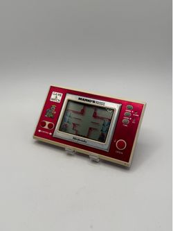 Vintage Nintendo Mario’s Cement Factory Game and Watch