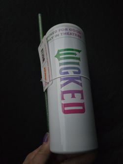 Wicked For Good Dunkin Donuts Collectable Tumbler 