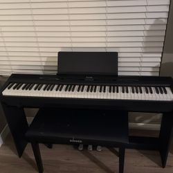 Donner DEP-20 Weighted Digital Piano with Stand and Piano Bench With Storage 