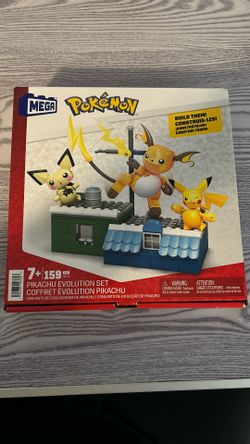 Pikachu Evolution Set Completed