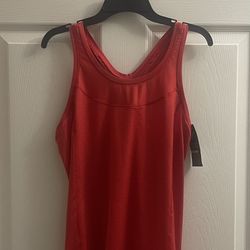 Brand New Red Sleeveless Active Top Size S