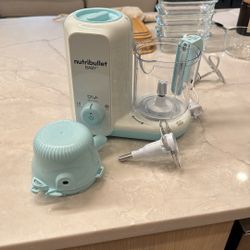 BRAND NEW* Baby Nutribullet Steam & Blend BOTH!