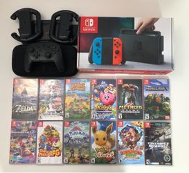 Nintendo switch 12 games