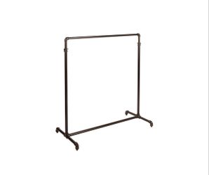 Boutique Pipe Single Rail Ballet Bar Clothing Rack- $80