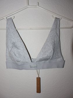 XL SKIMS COTTON RIB BRALETTE