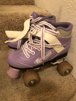 Roller Skates Purple size 2