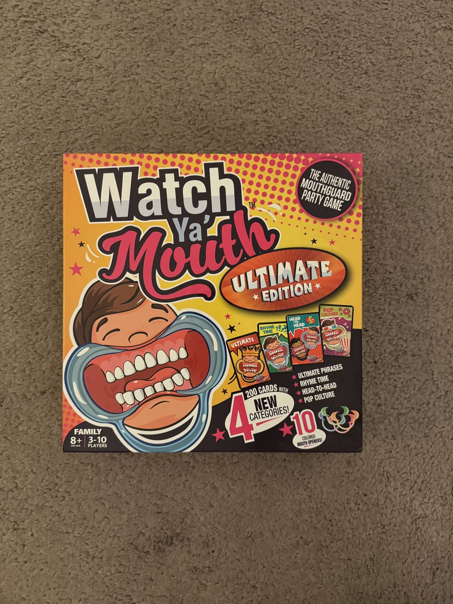 Watch Ya Mouth Party/Family Fun Game