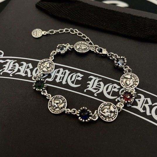 C.hrome H.earts bracelet