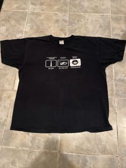 Vintage 90s Y2K Military Marines Army Aviation T-Shirt SZ XL Life Safety INTL