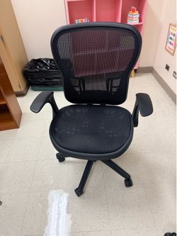 Mesh black office chair