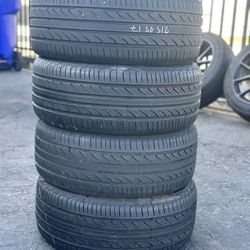 SET OF TIRE 215 45 17 SENTURY 85% LIFE