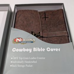 Nocona  Cowboy Bible  Cover 