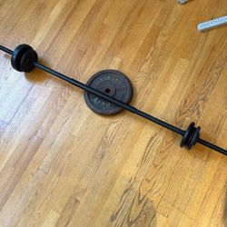 Weight  Bar With 50lbs