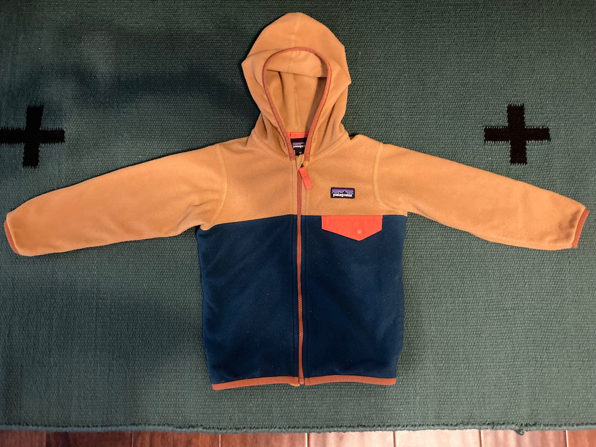 Patagonia Kids Vest; Fleece (Size 3T)