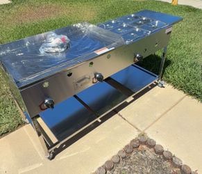 Taco Cart 36” with 6 Steamers
