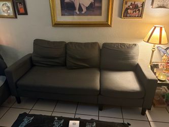 IKEA sofa dark grey