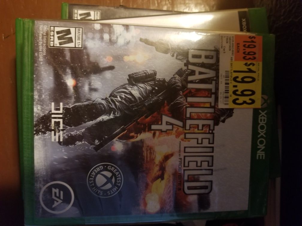 Battle field xbox one