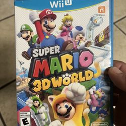 Mario 3d World Wii U