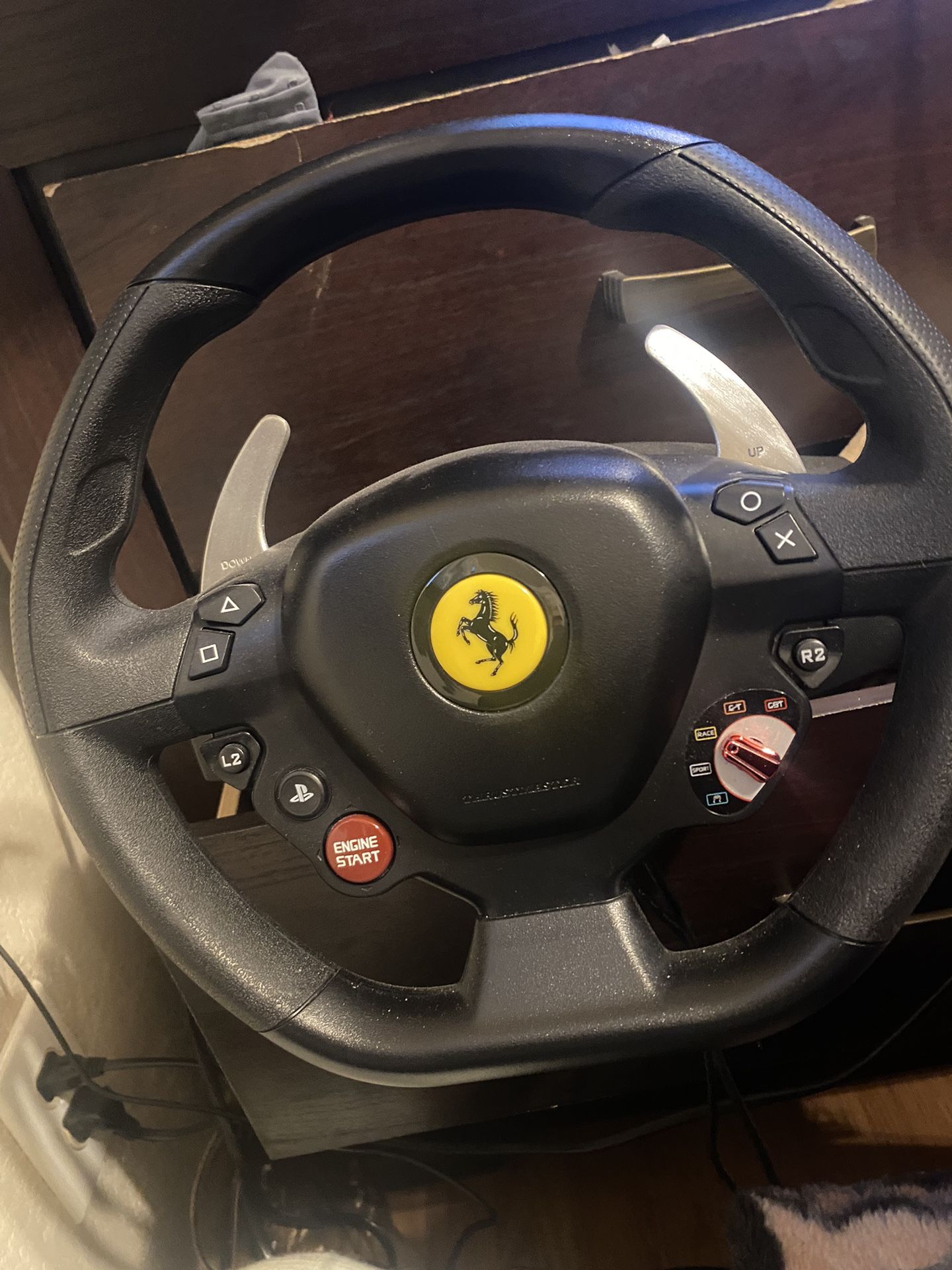 PlayStation Steering Wheel and Pedals