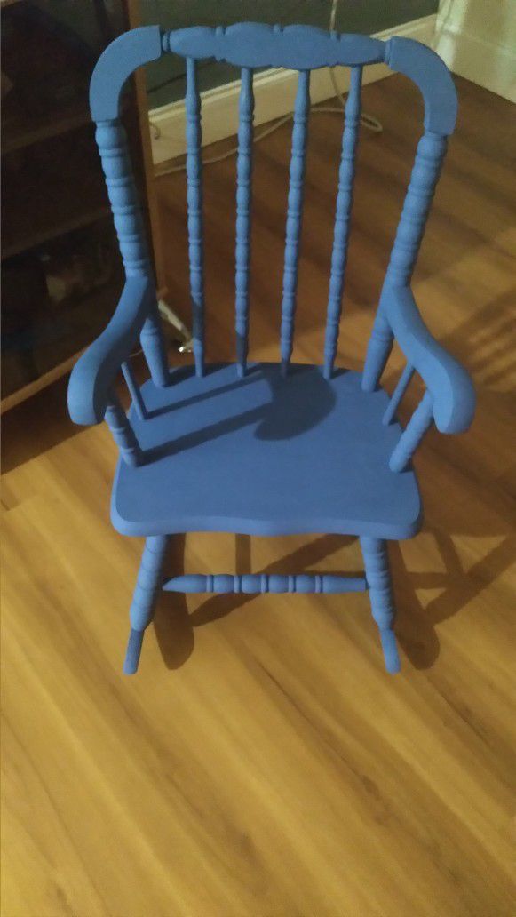 Beautiful Kids Chair ...Aqua...