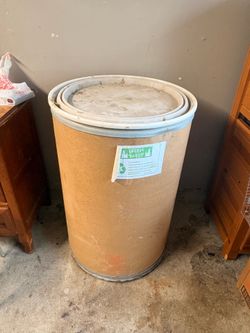 Cardboard fiber drum