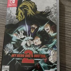 My Hero Ones Justice 2 Nintendo Switch 