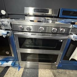 April Blowout Sale 🚨 Samsung Double Oven Gas Stove