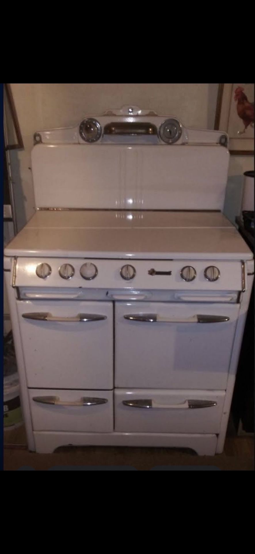 36” 1952 O’Keefe & Merritt Antique Gas Stove