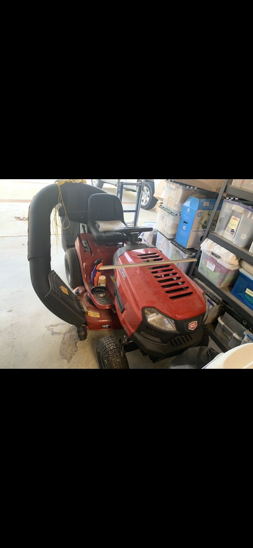 Craftsman 46 inch w mulching capability lawn tractor