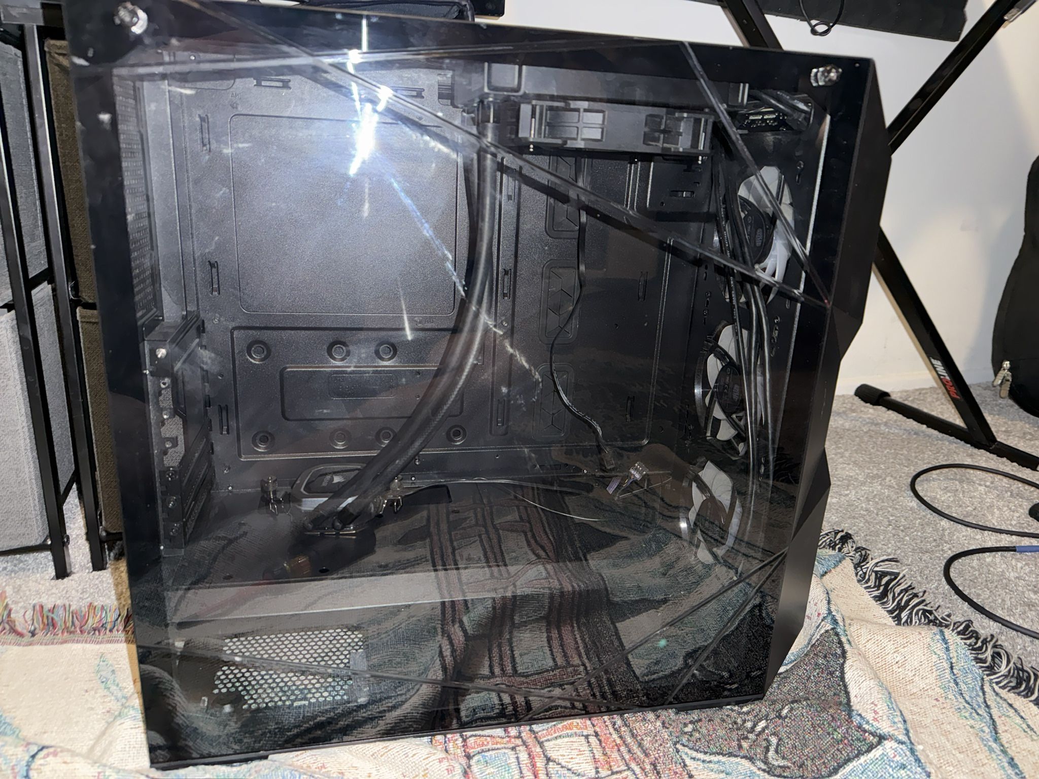 MasterBox TD 500 Mesh Midi Tower + iCue H60x RGB Liquid CPU Cooler.