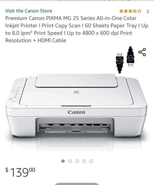 Cannon Printer All In One New