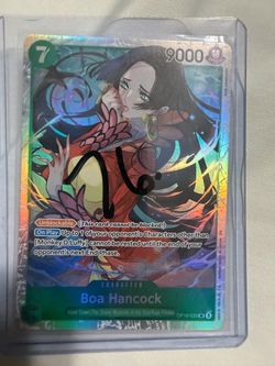 One Piece TCG Boa Hancock OP16-032 SR Holo Card