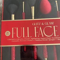 Glamz & Glitz Makeup Brush Set 
