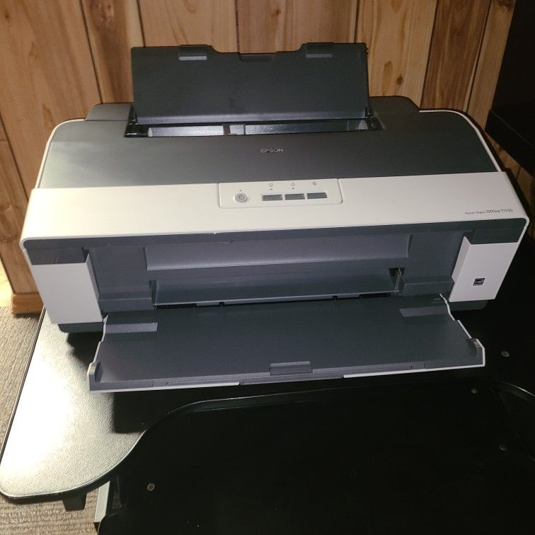 Epson WorkForce 1100 Wide Color Inkjet Printer WORKS LIKE NEW
