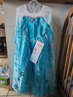 Original Disney Elsa Dress 7/8