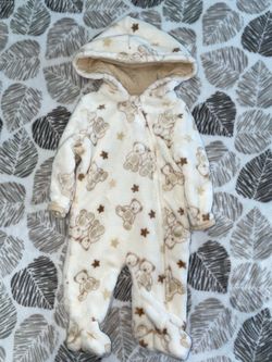Little beginnings 0-3 months baby boy jumpsuit