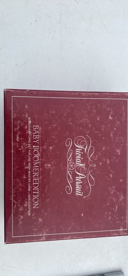 Trivia Pursuit Baby Boomer Edition