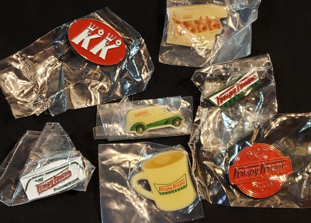 New•Krispy Kreme Bundle of 7 Pins