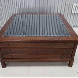 Vintage Furniture Bob Timberlake Cherry 40"- H-19” -Square Display Coffee Table $450.00