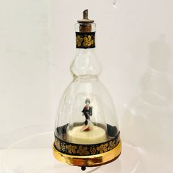 Vintage 1950s Prince Musical Sake Decanter Japan – Geisha Figurine – Works!