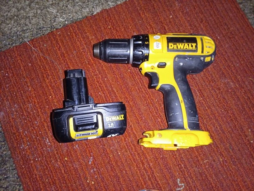 DeWalt 18 Volt Dcd760 Cordless Drill Driver 