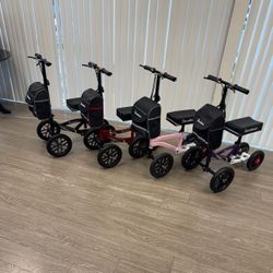 $89 New / SALE SALE SALE / BlessReach ALL TERRAIN  knee scooter Walker / 300 pound capacity
