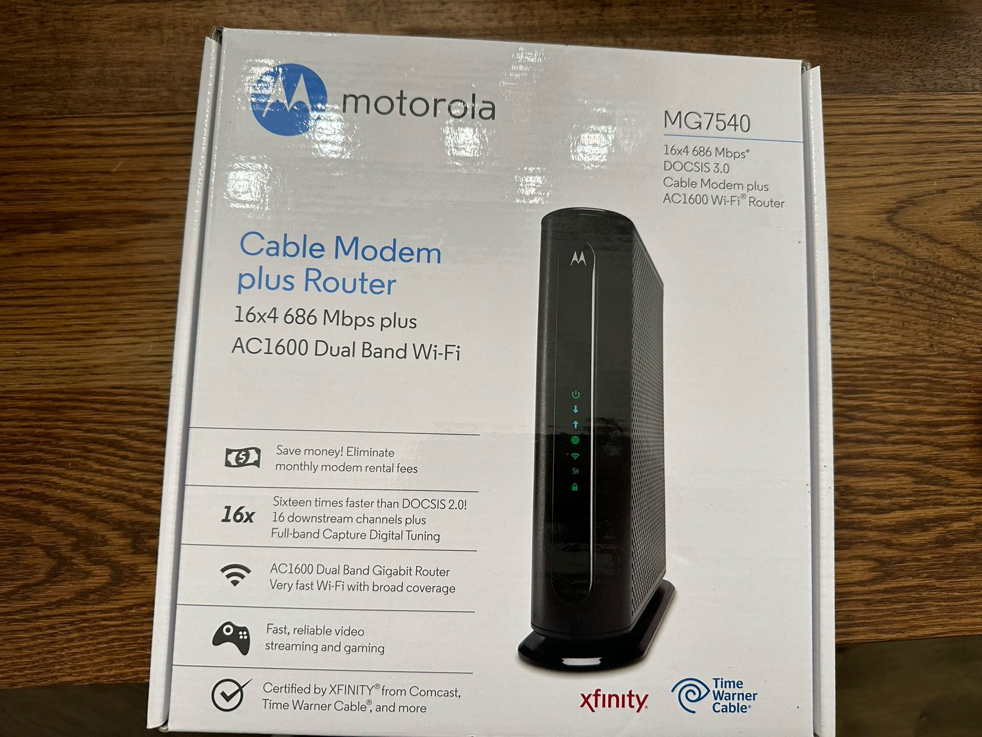 Cable Modem And Router