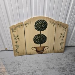 Vintage Folding Wooden Wall Decor 