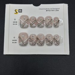 Press On Nails Size S Reusable Handmade