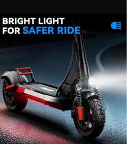 Electric Scooter with Front Light
