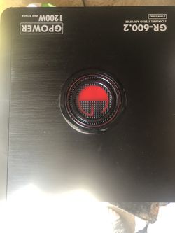 1200w mono block amp