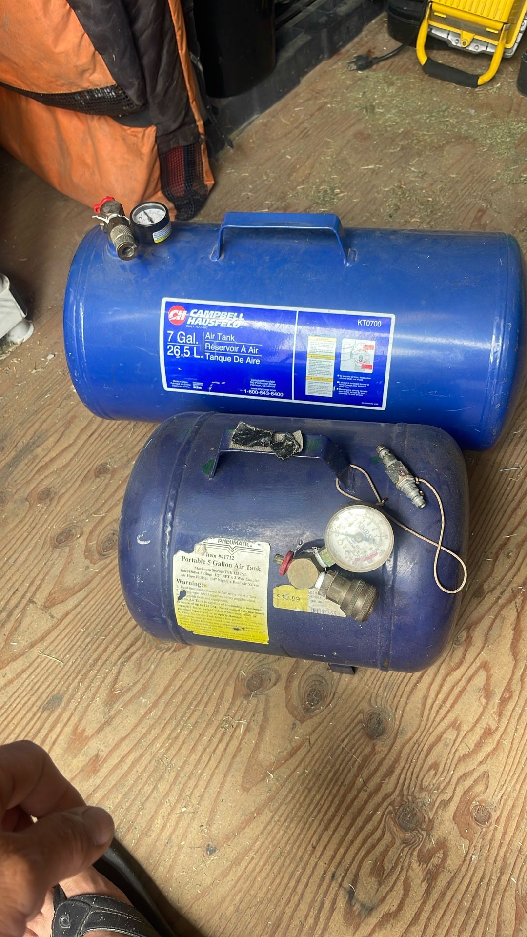 Air Tank Portable Air Reservoir