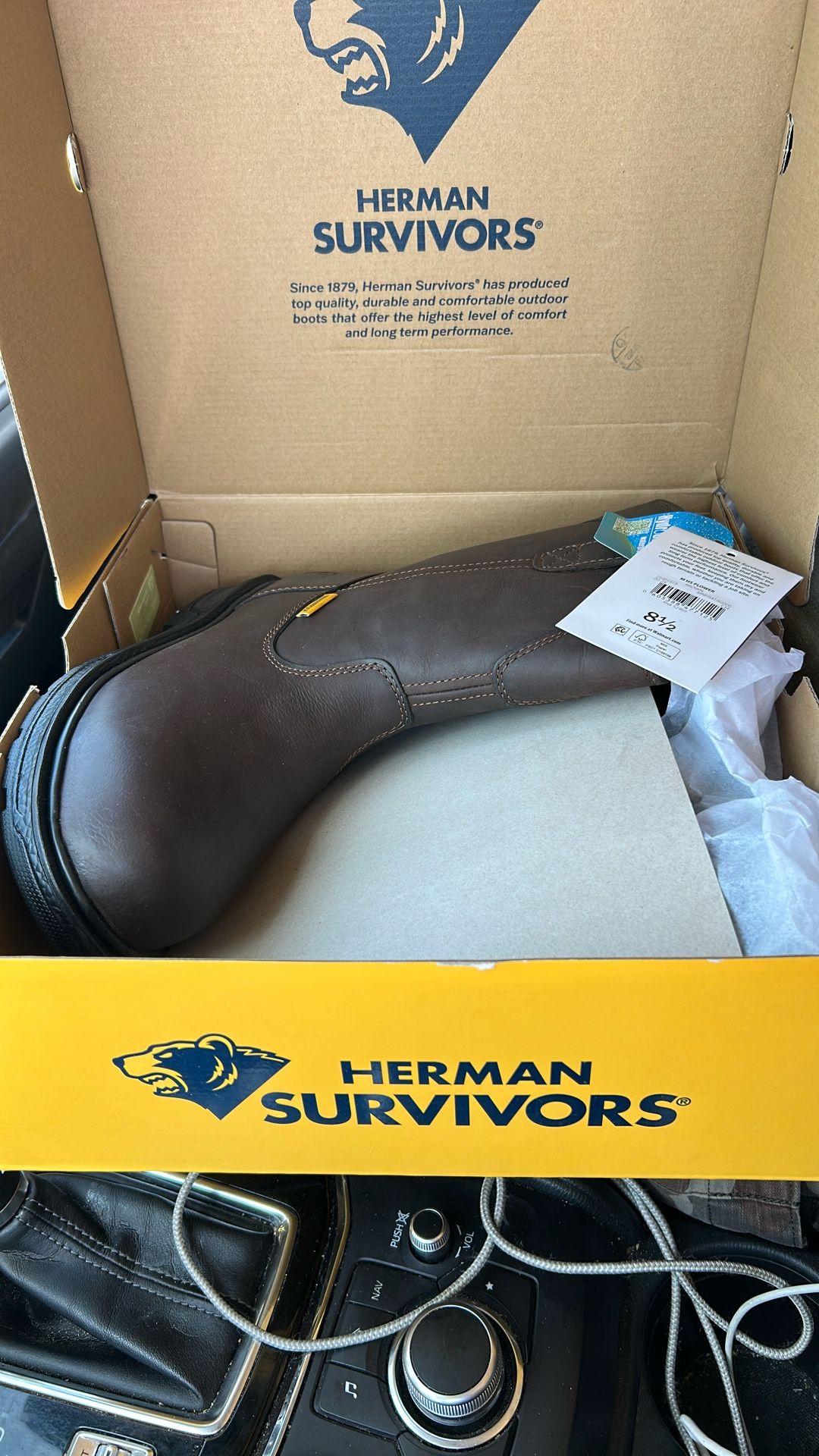 Herman survivors Steel toe Boots
